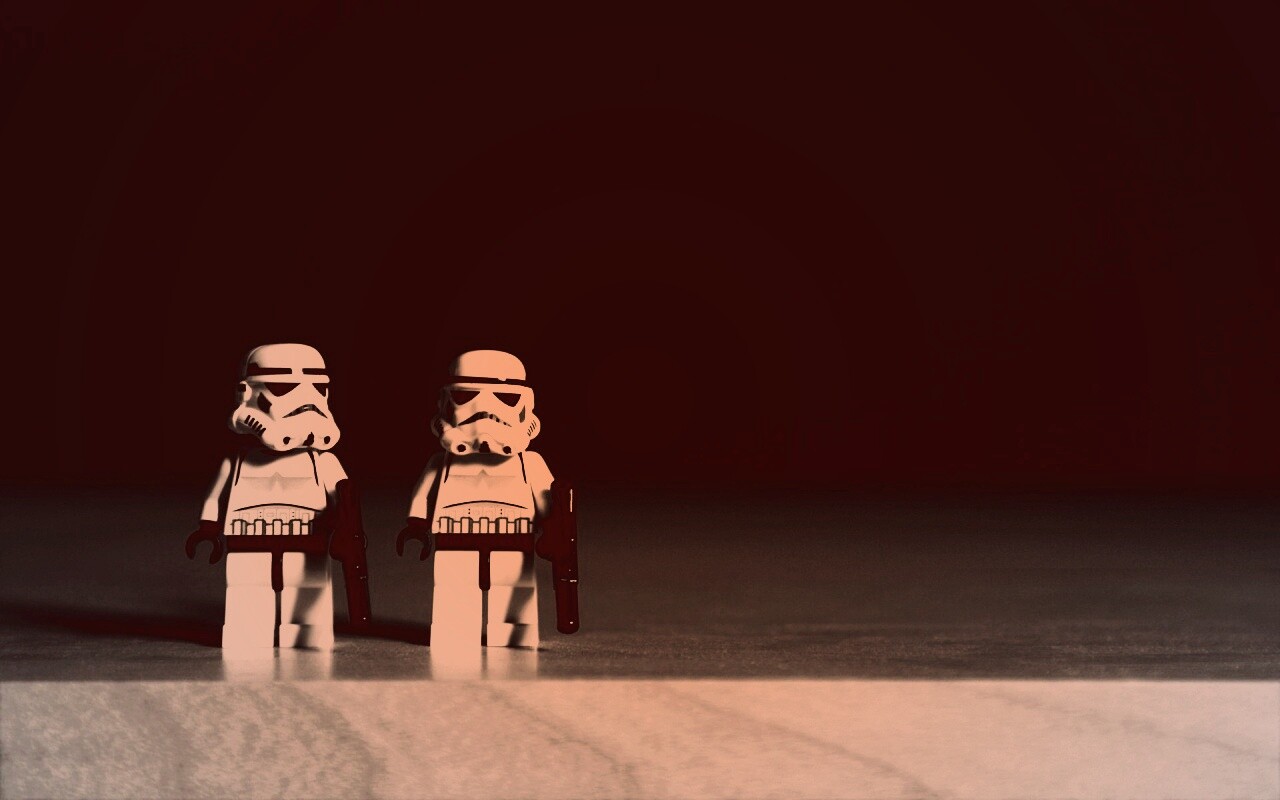 Имперские штурмовики в Lego обои