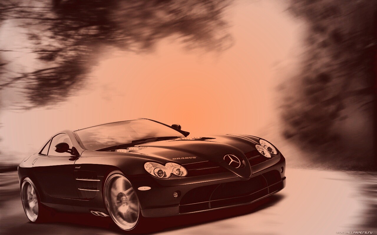 Двухместный мерседес обои
