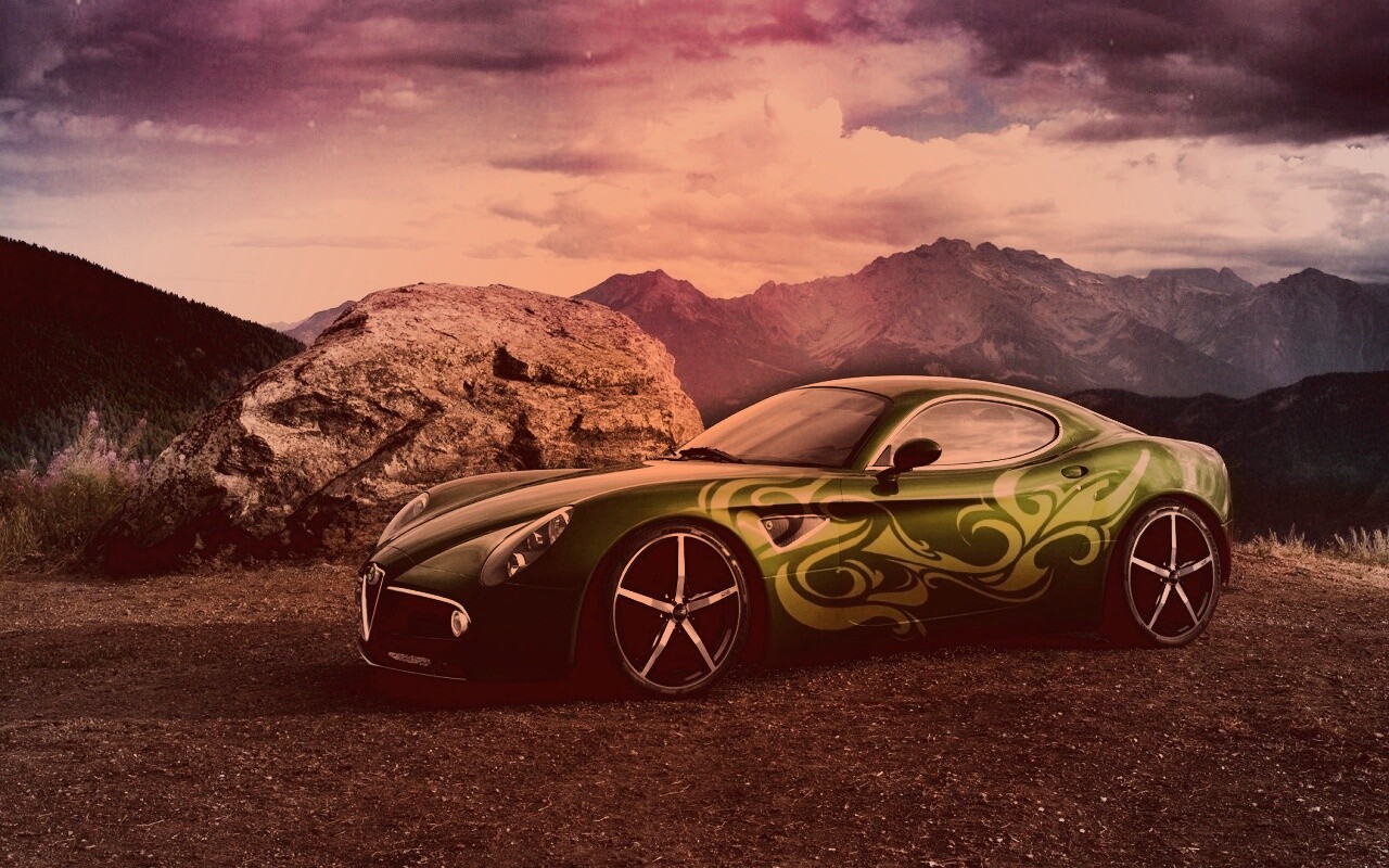 Альфа-ромео обои