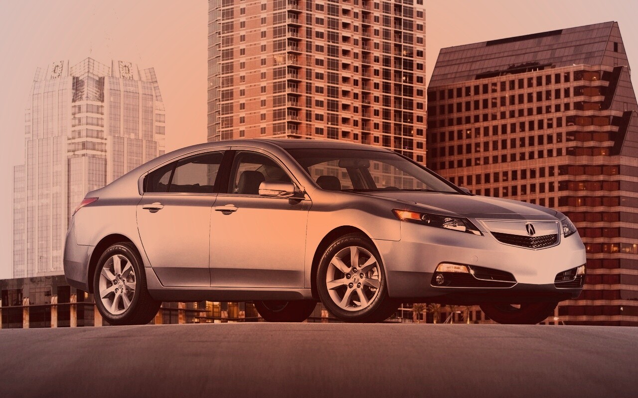 Acura  в городе обои
