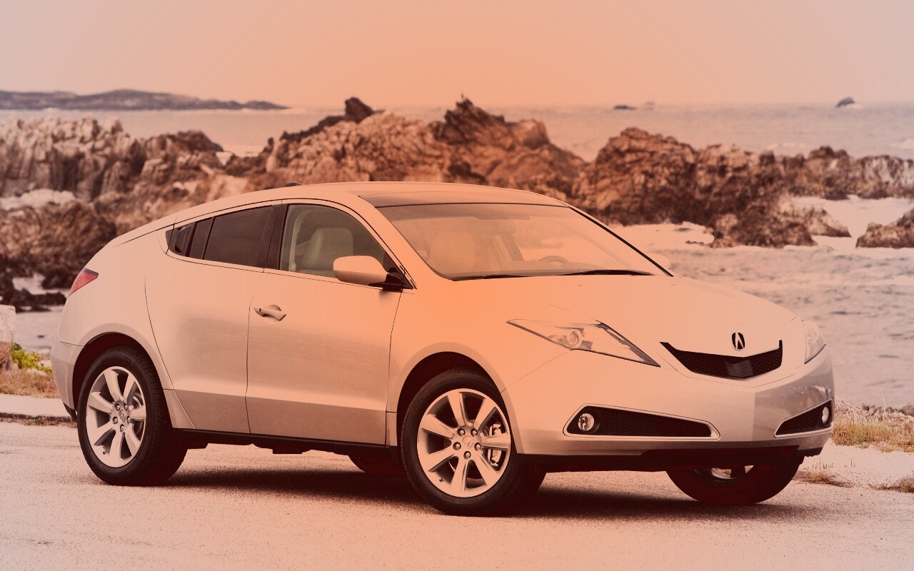 Acura на побережье обои