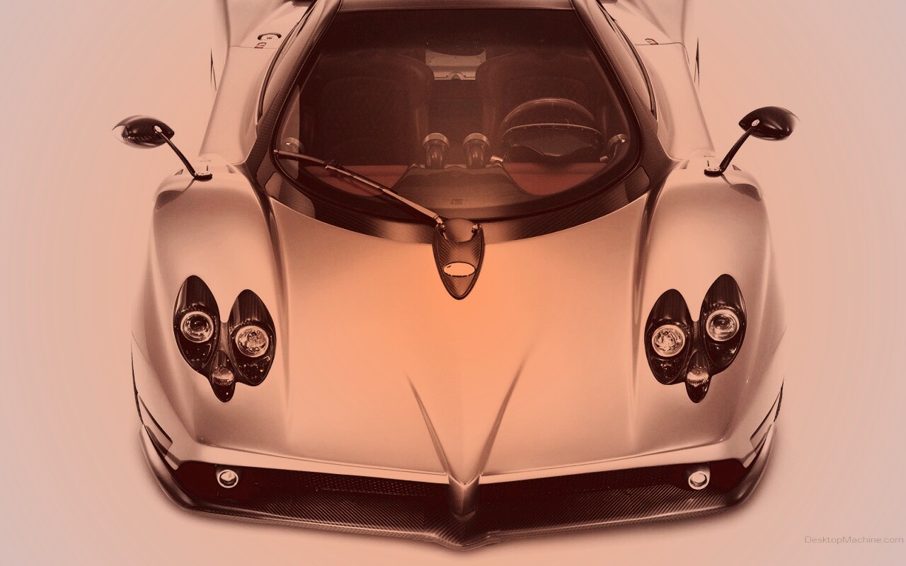 Pagani Zonda спереди обои