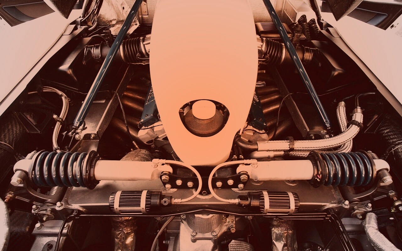 Двигатель Maserati MC12 обои