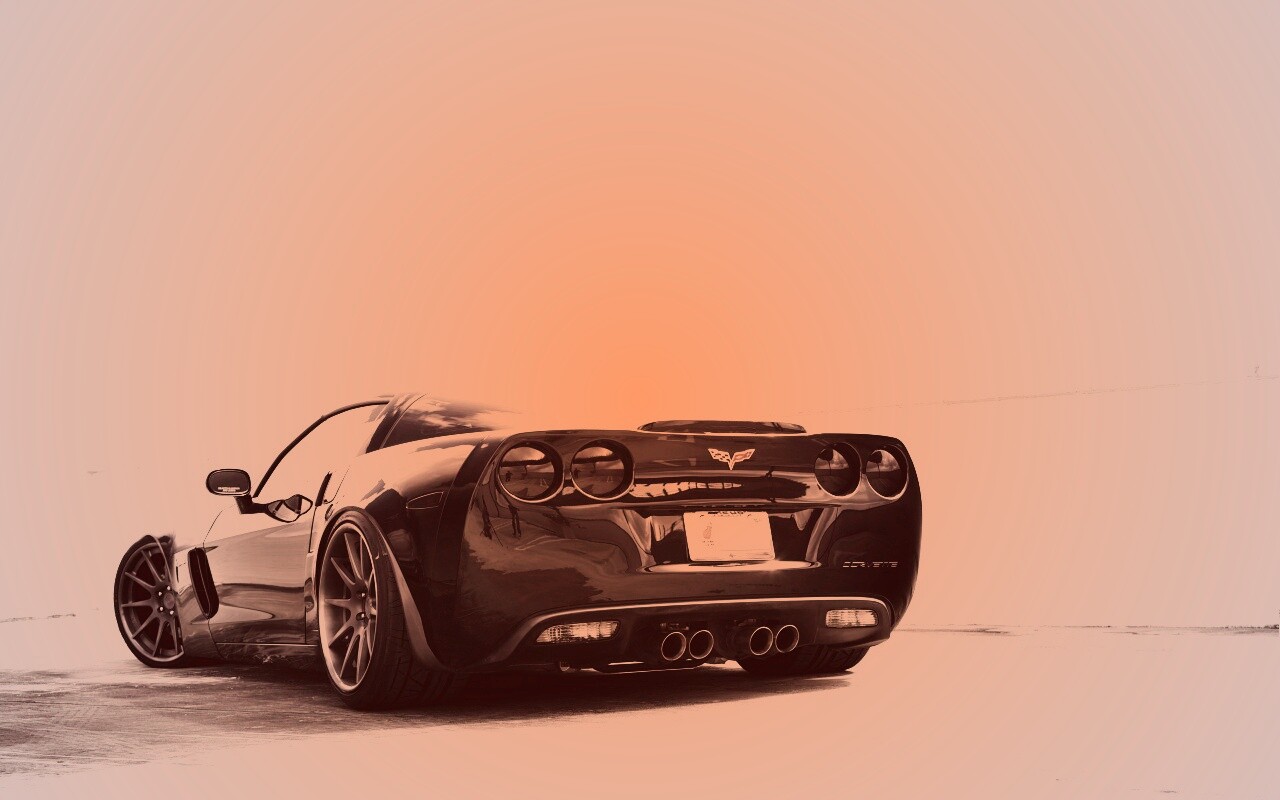Шевроле корвет обои