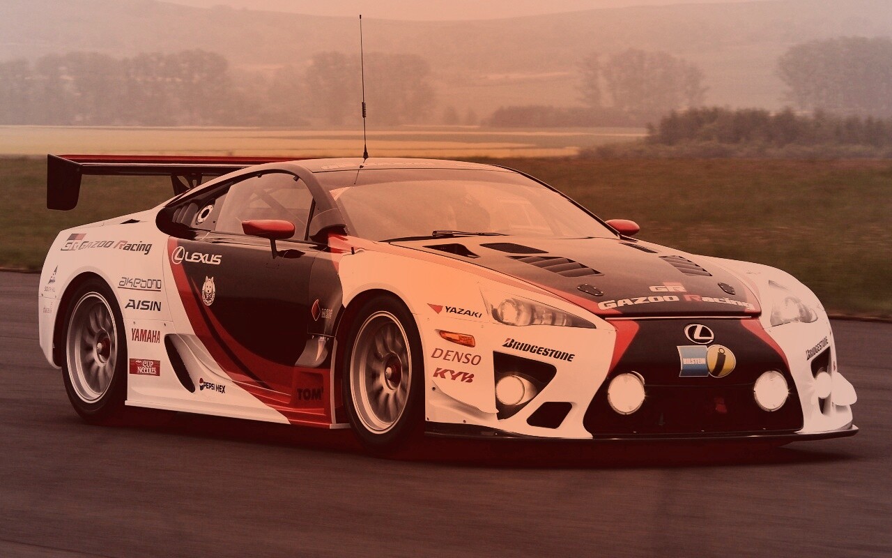 Гоночный Лексус обои