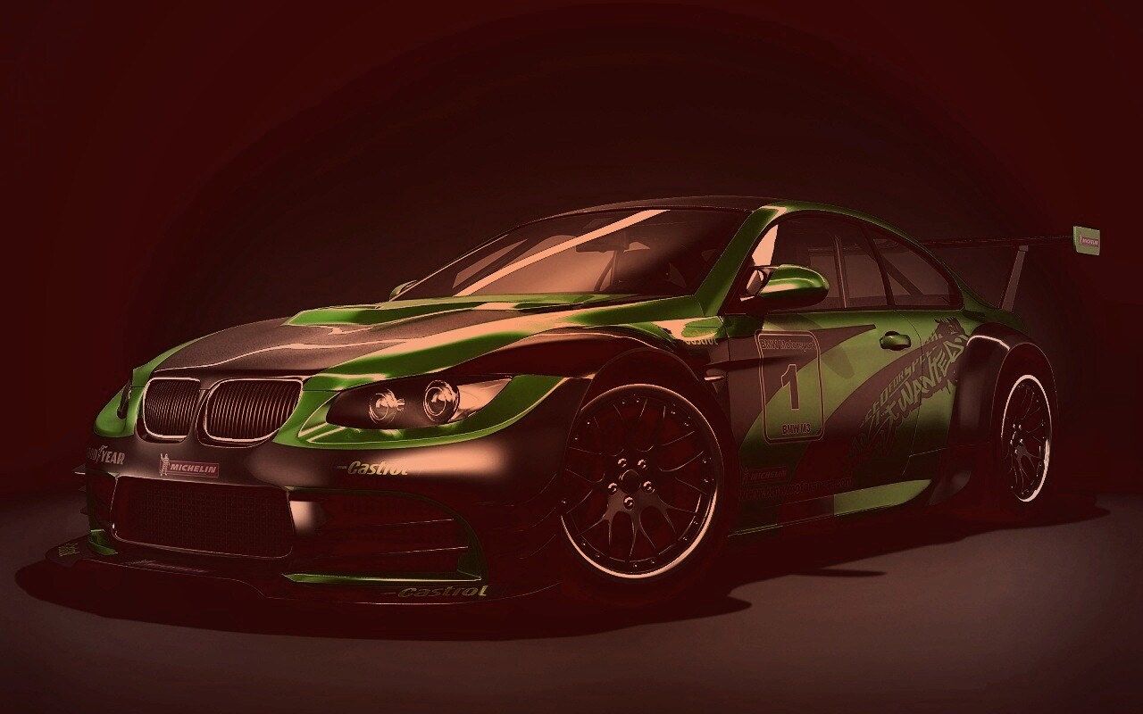 Гоночный BMW M3 обои