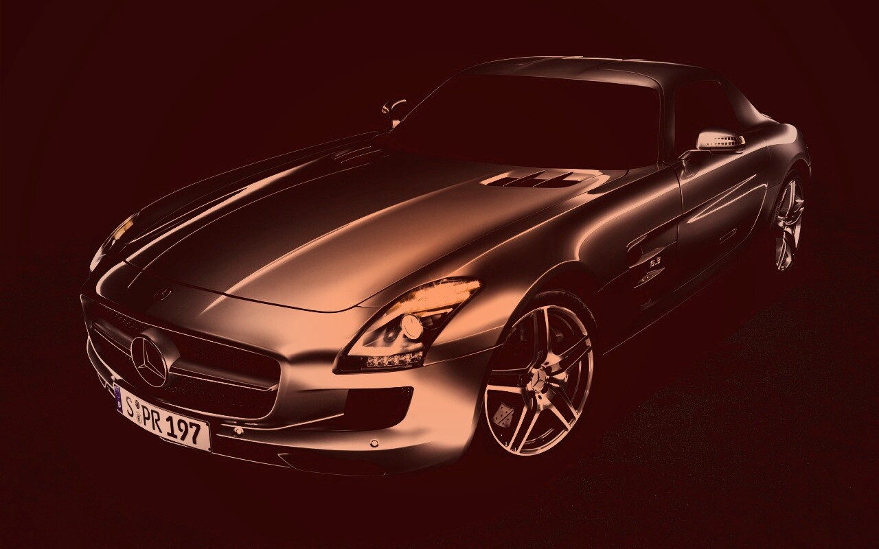 Mercedes SLS обои