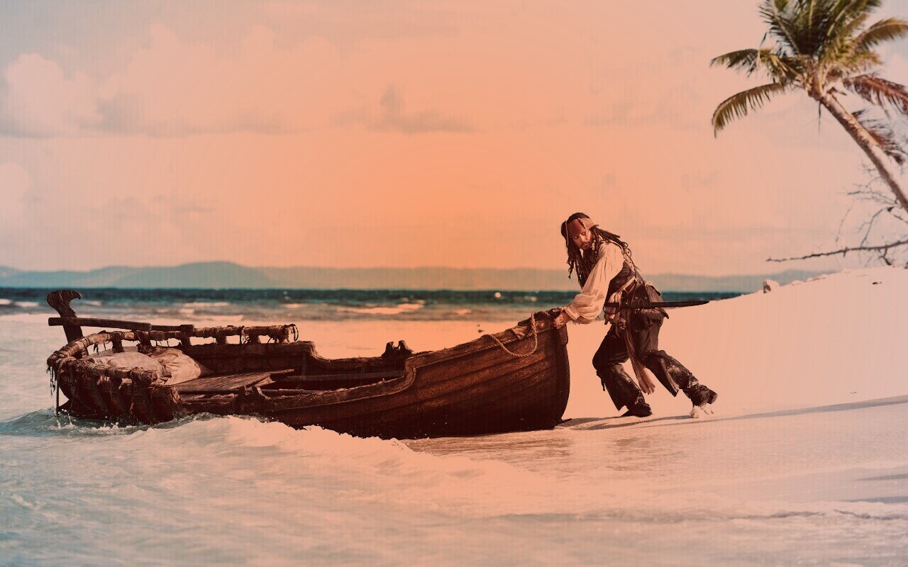 Капитан Джек-Воробей обои