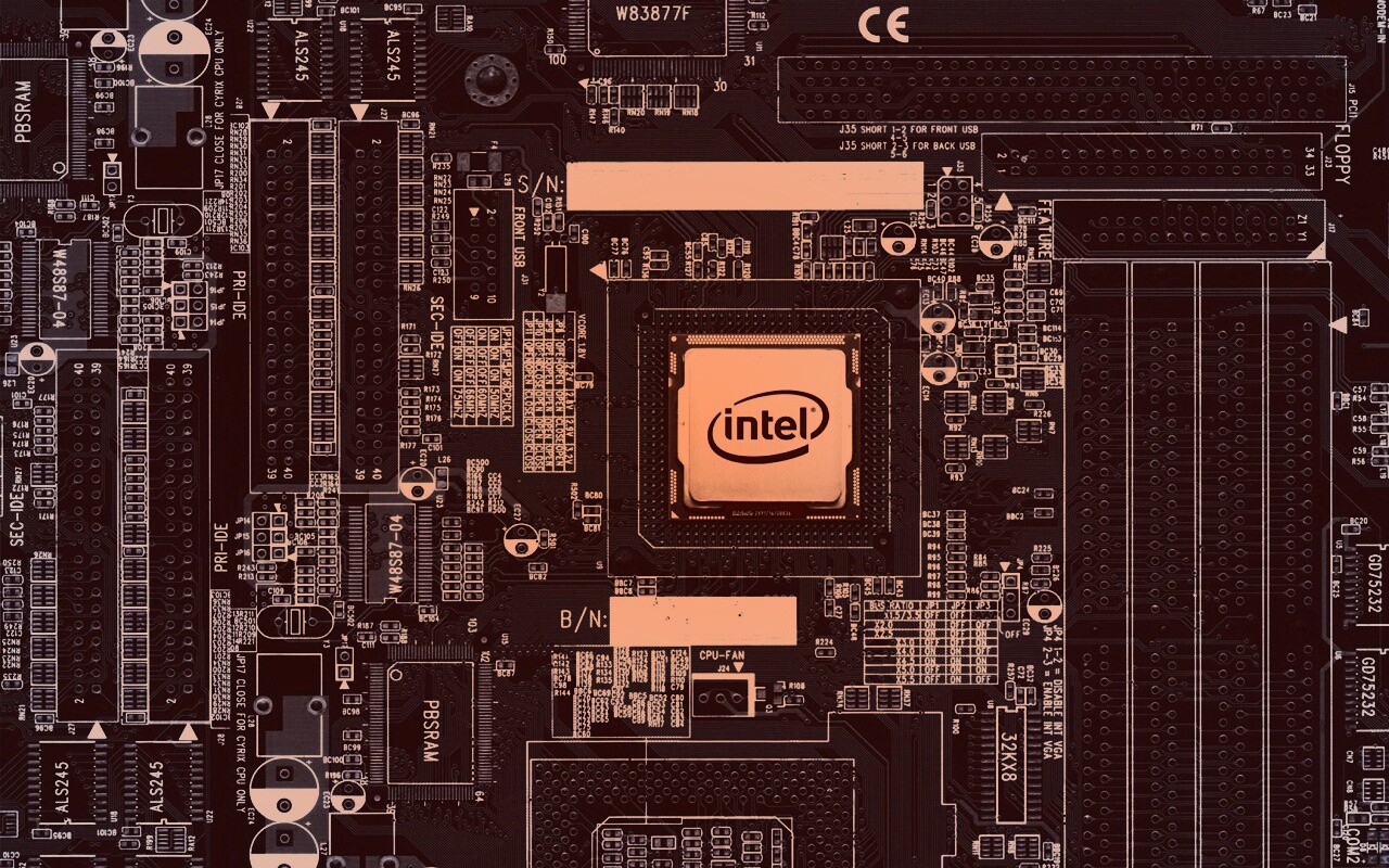 Процессор от Intel обои