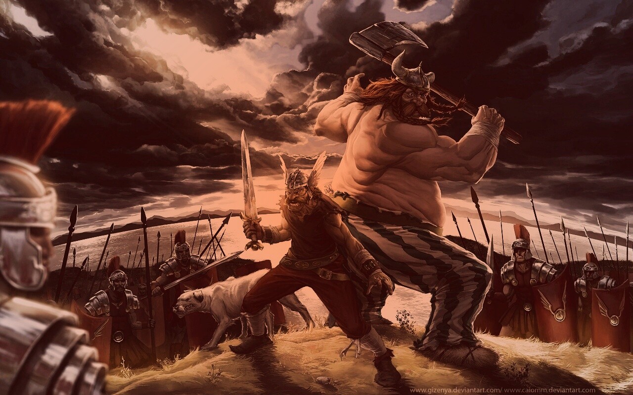 Астерикс и Обеликс по взрослому обои