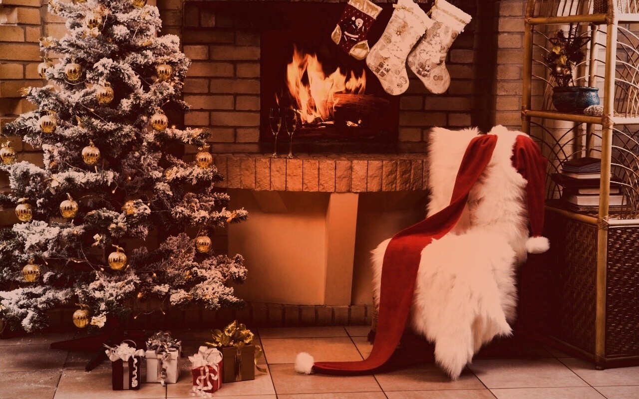 Рождественская атмосфера обои