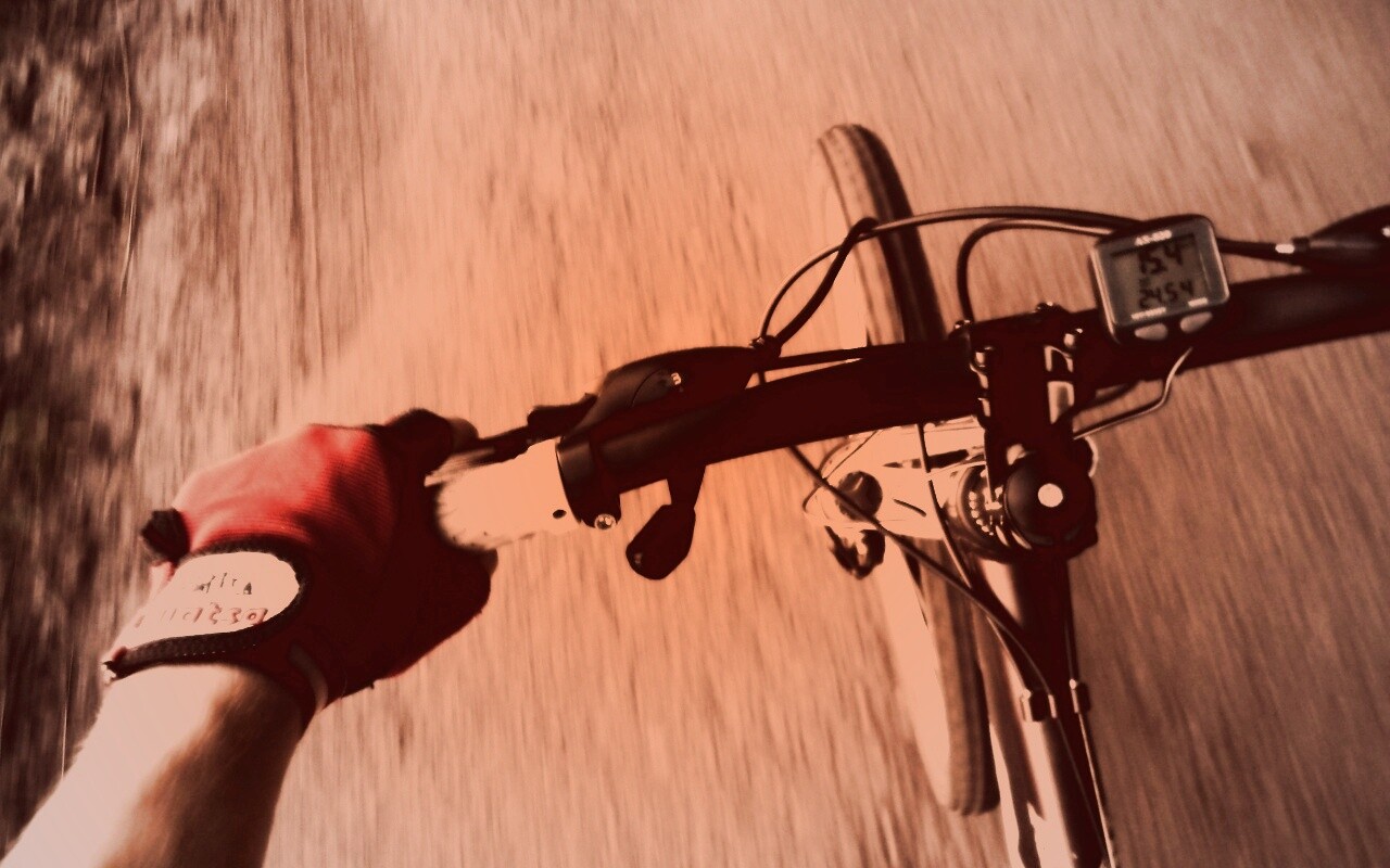 Катание на велосипеде обои