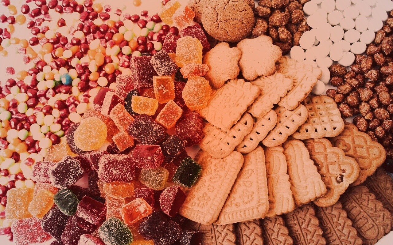 Мармелад, печенье, конфеты обои