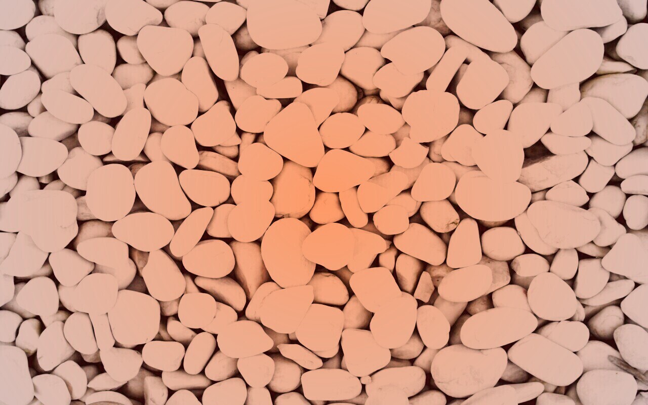 Крупная белая галька обои