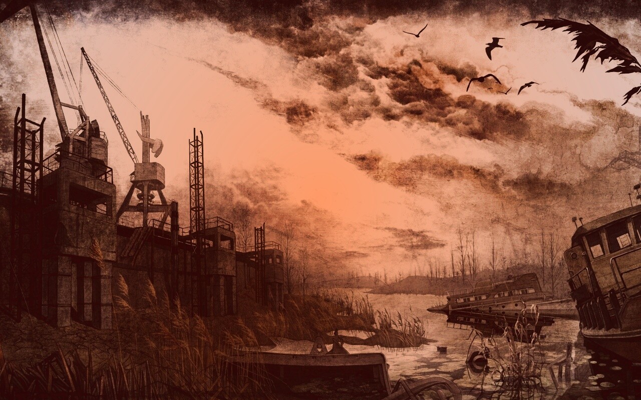 Панорама из Сталкера обои