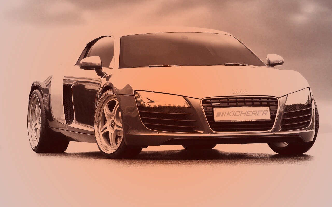Ауди R8 металлик обои
