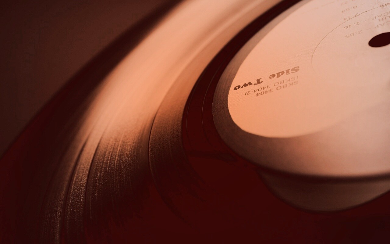 Виниловая пластинка обои