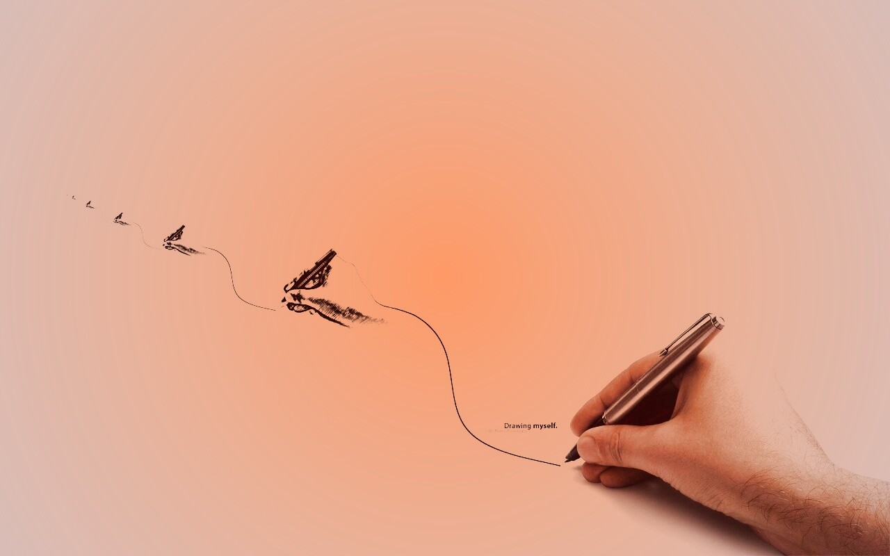 Рисунок - рекурсия обои