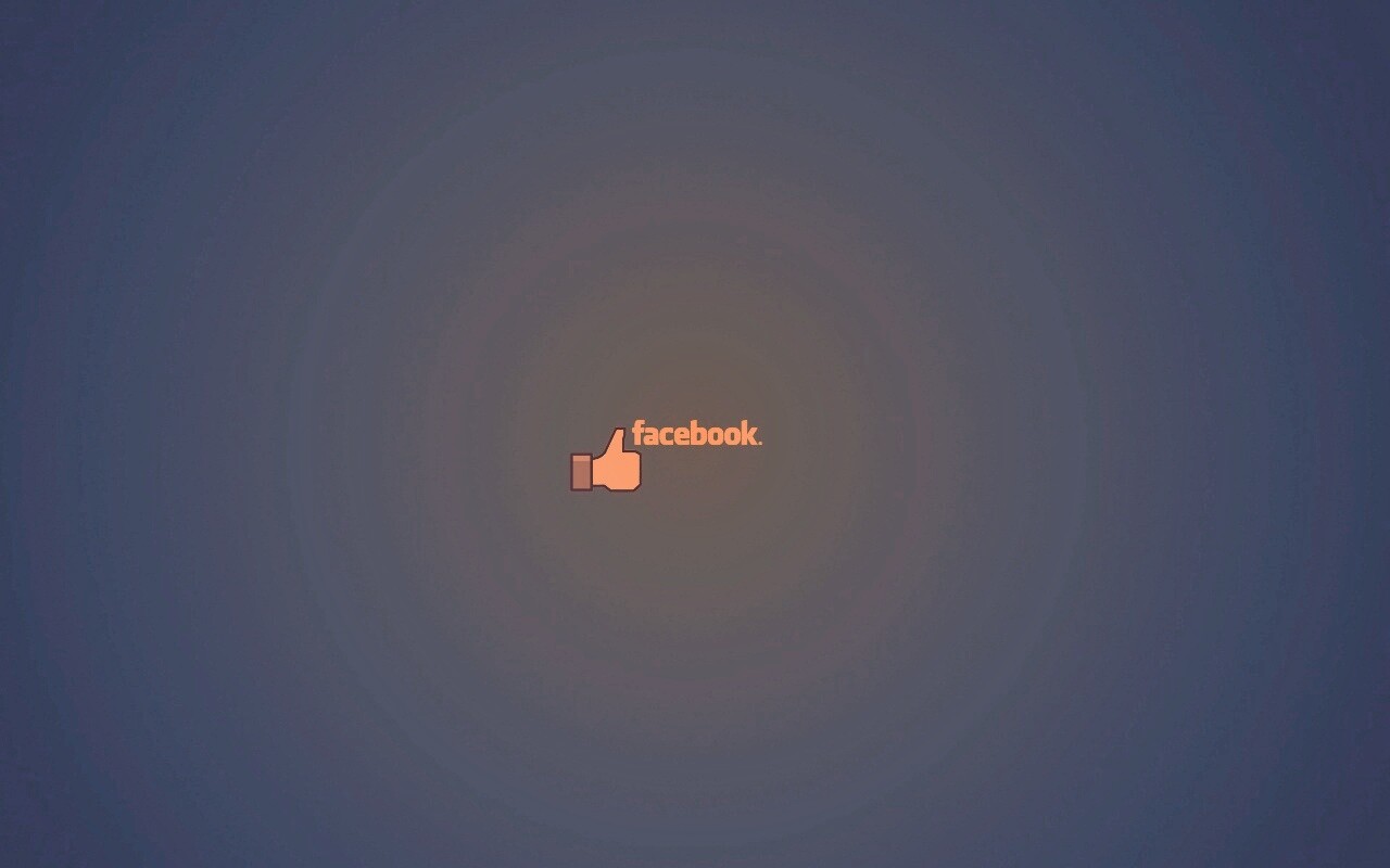 Логотип facebook обои