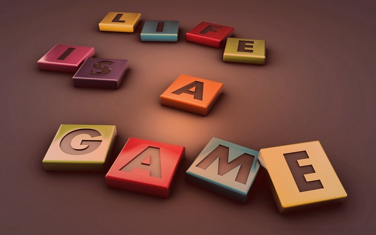 Жизнь - игра обои