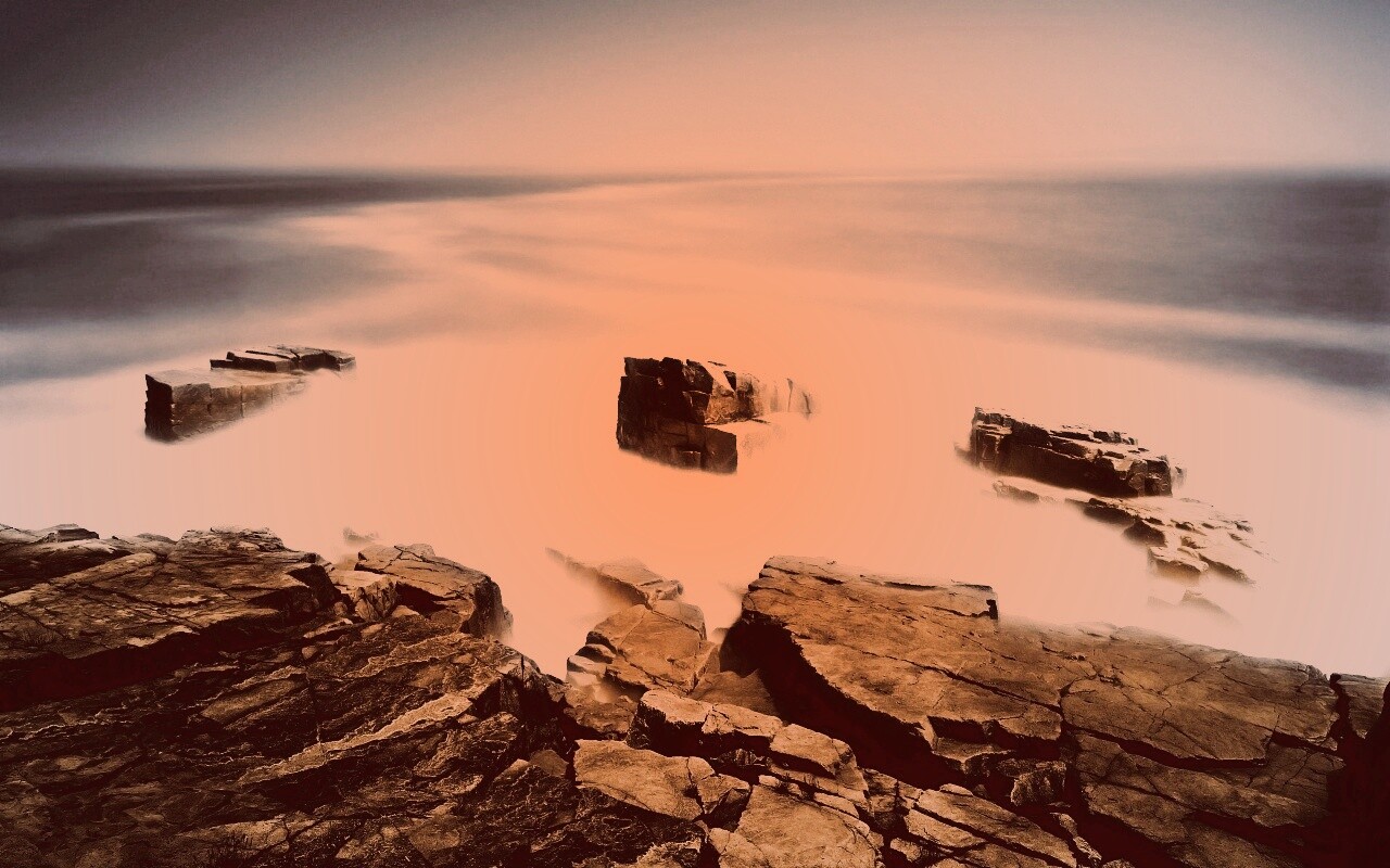 Скалы у моря обои