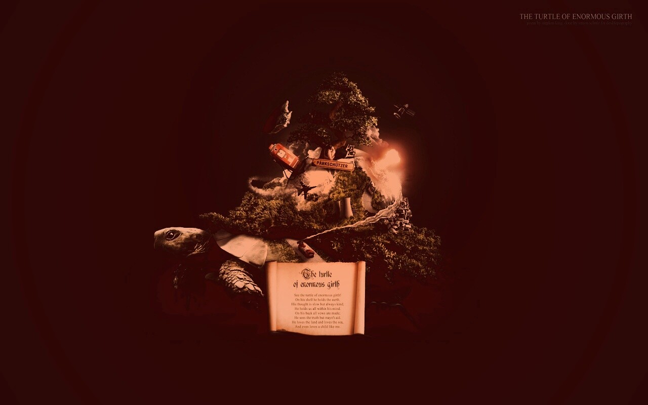 Огромная в обхвате черепаха обои