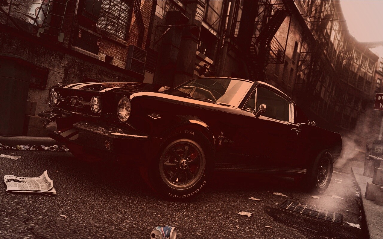 Форд Мустанг обои