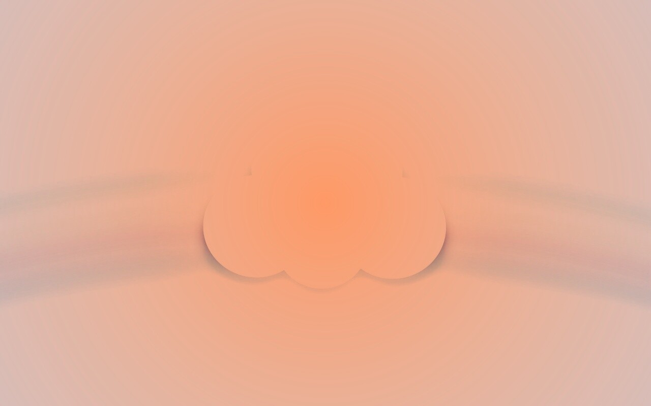 Облако за радугой обои