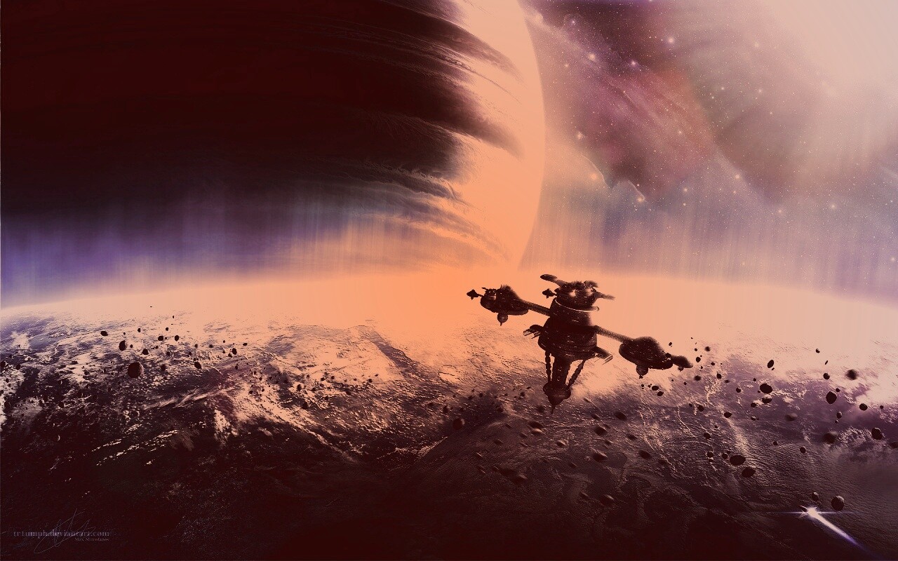 Космический корабль обои