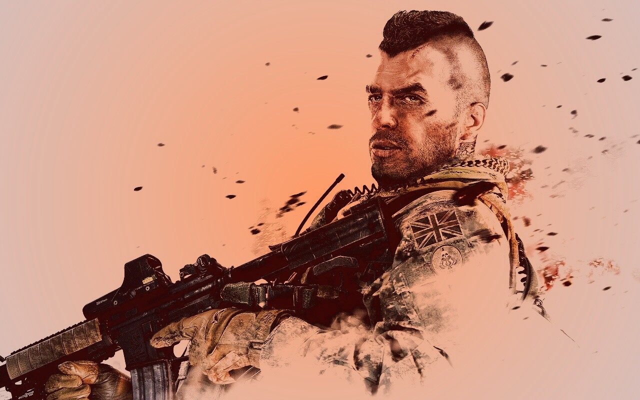 Солдат из COD Modern Warfare обои