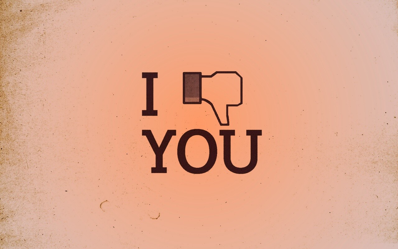 I dislike you обои