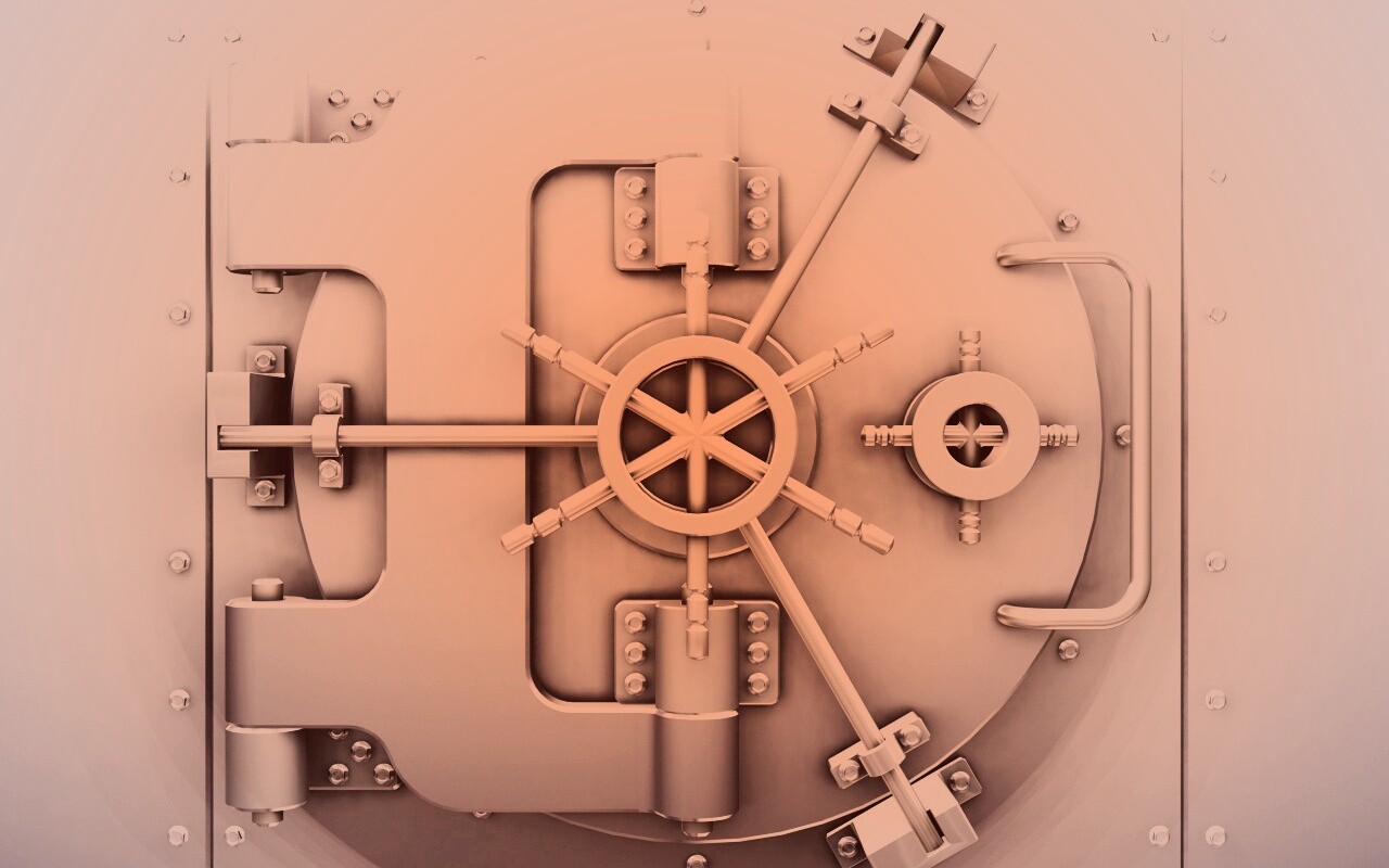 Сейфовая дверь обои