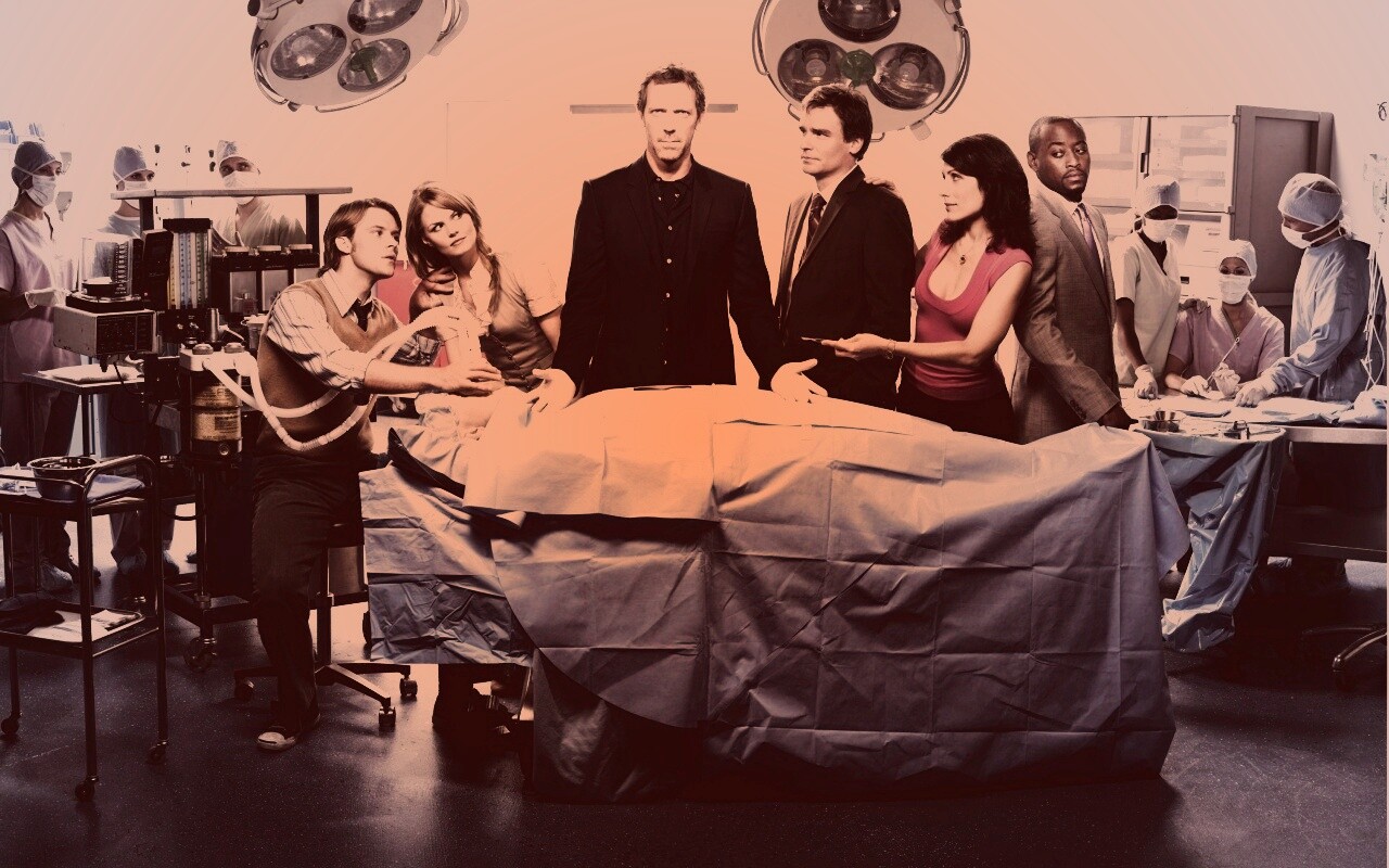 Герои сериала "Доктор Хаус" обои