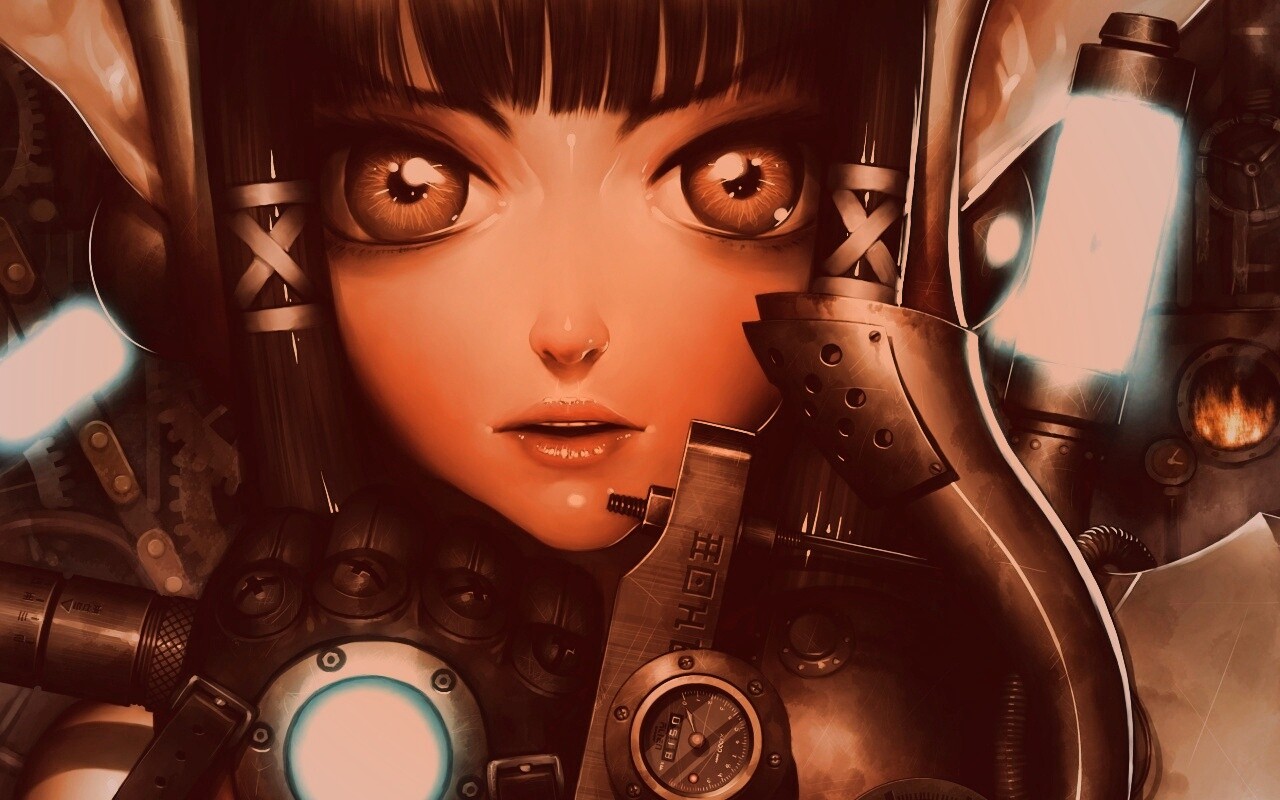 Технологичная лоли обои