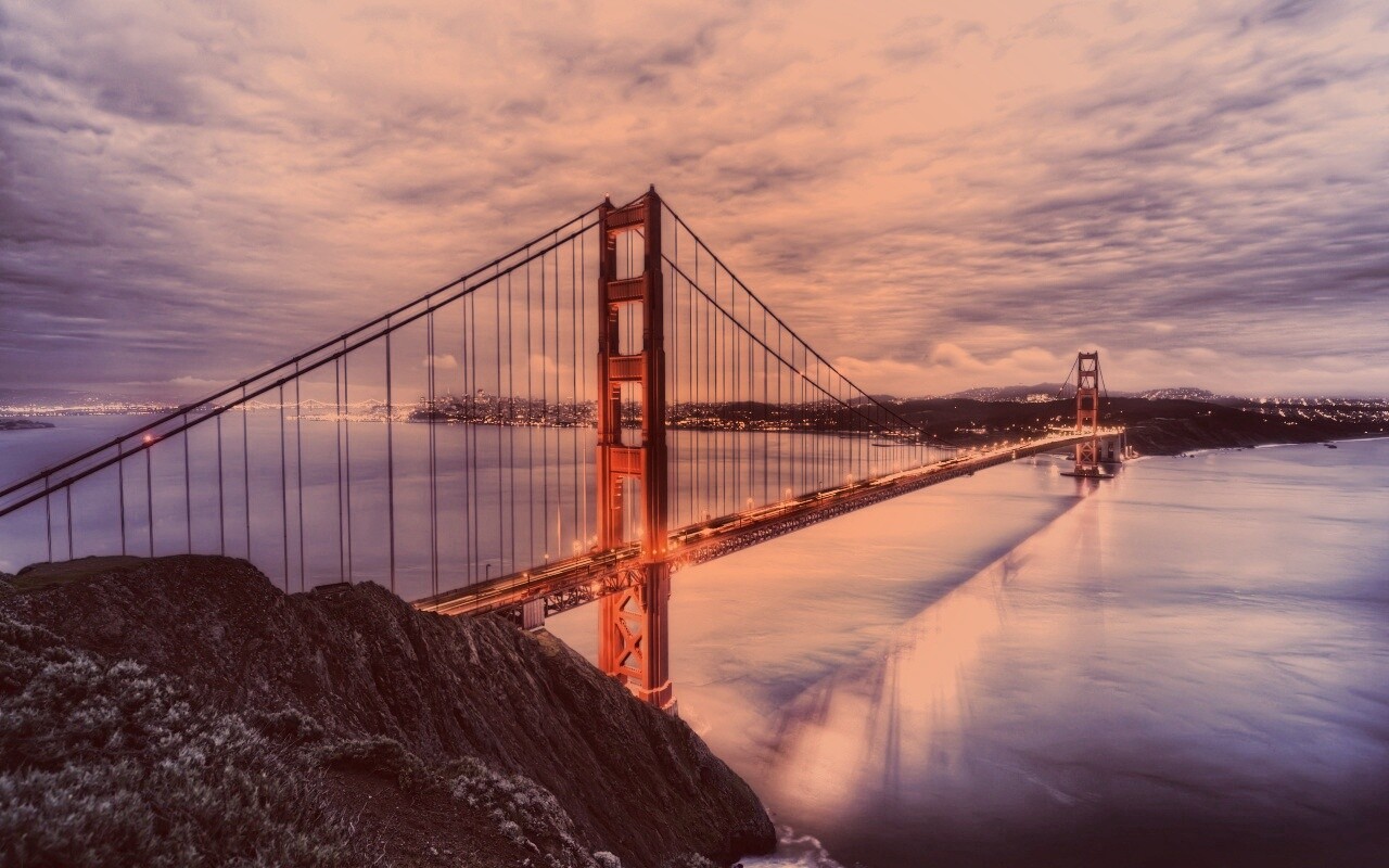 Мост Золотые Ворота обои