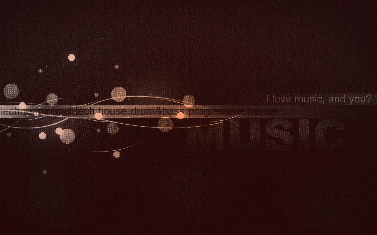 Я люблю музыку, а ты? обои