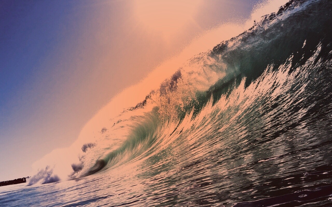 Волна — мечта серфера обои