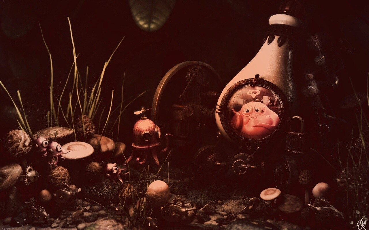 Фентезийный стимпанк обои