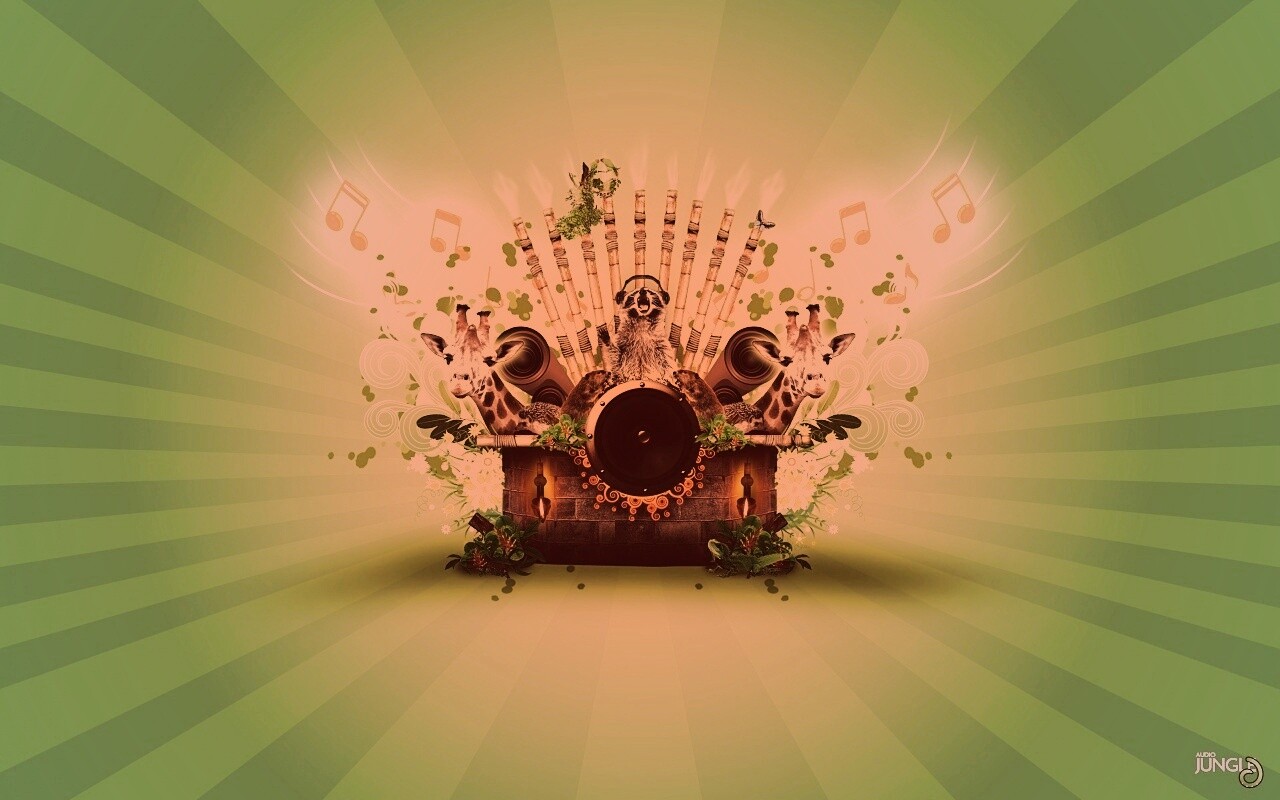 Музыка джунглей обои