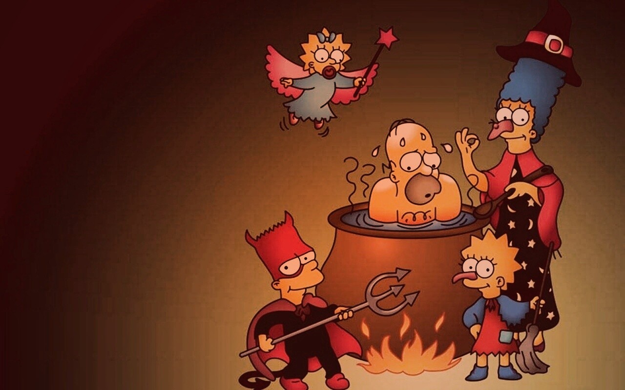 Шабаш Симпсонов обои