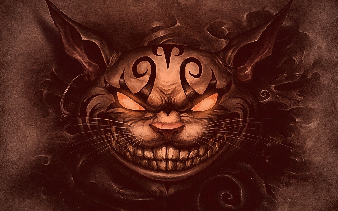 Чеширский кот American MacGee обои