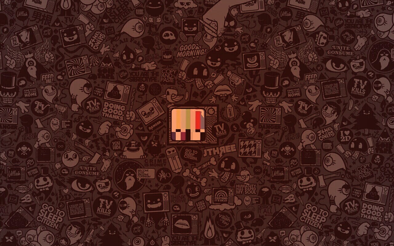 Телевидение убивает всё! обои