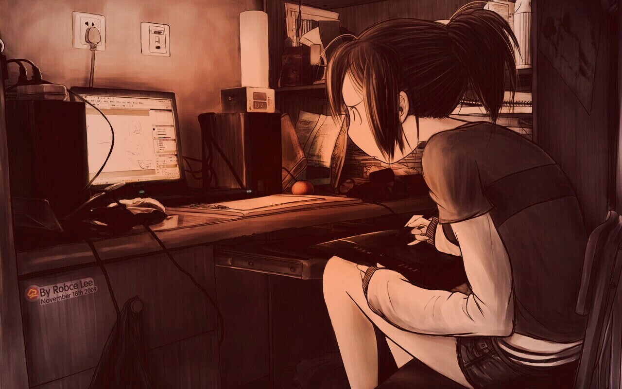 Как нарисовать самого себя обои