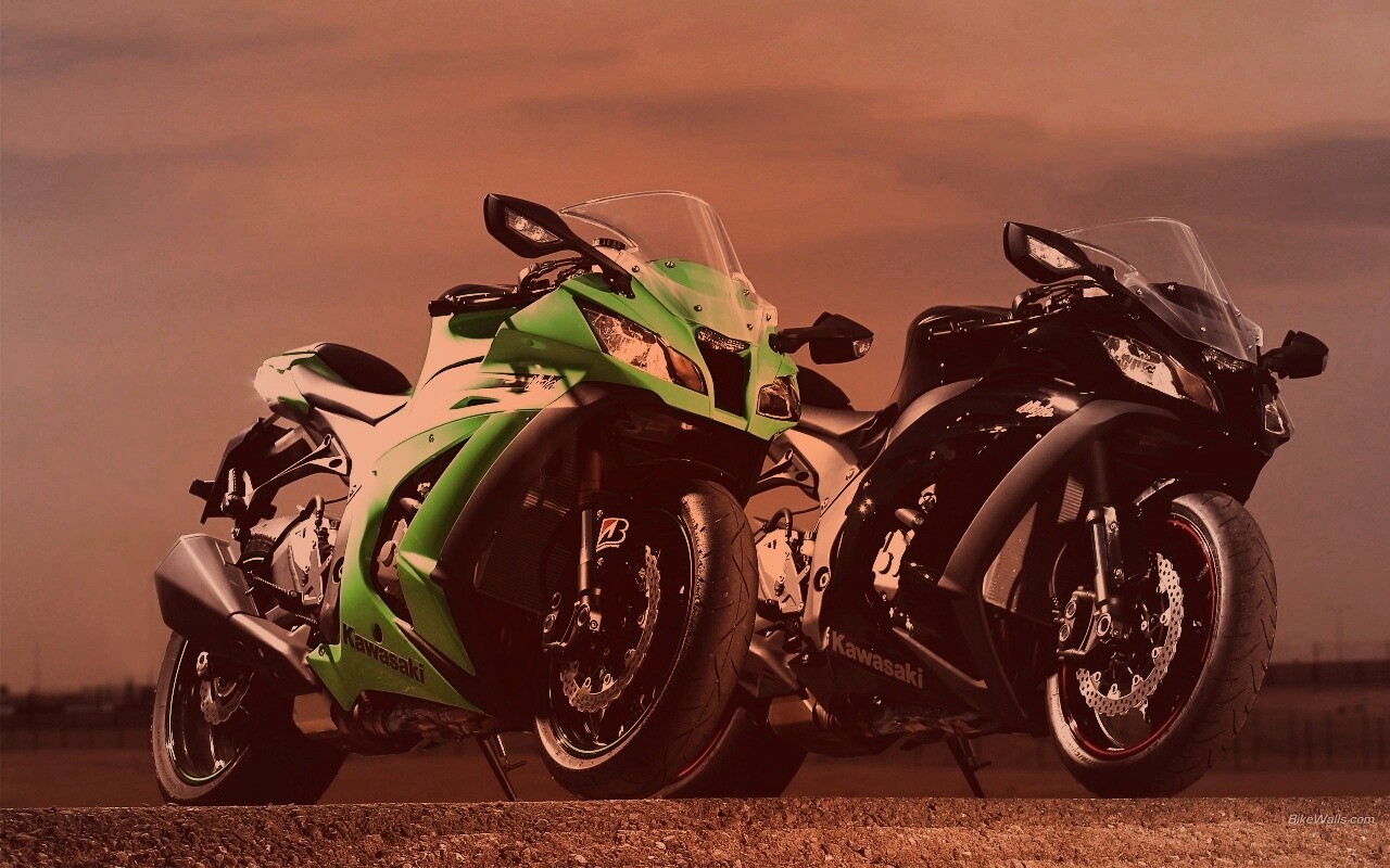 Два Кавасаки обои