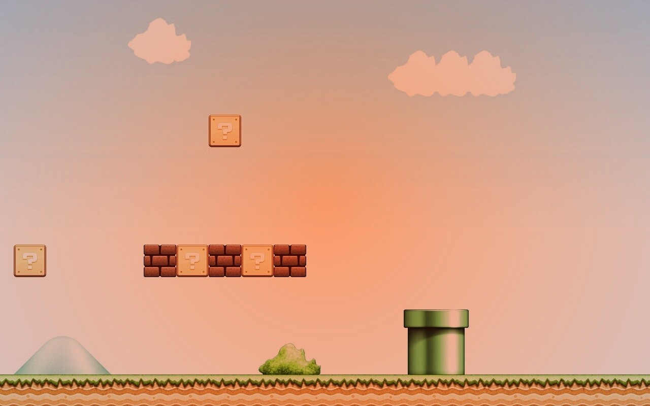 Мир супермарио обои