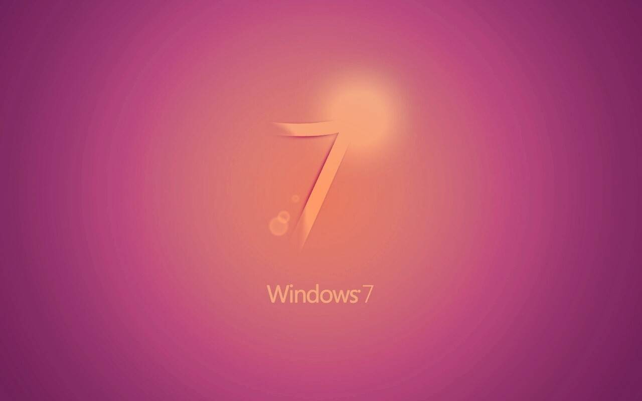 Сиреневый фон Windows 7 обои