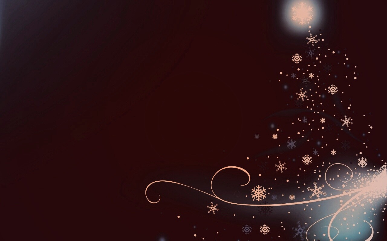 Волшебная елка обои