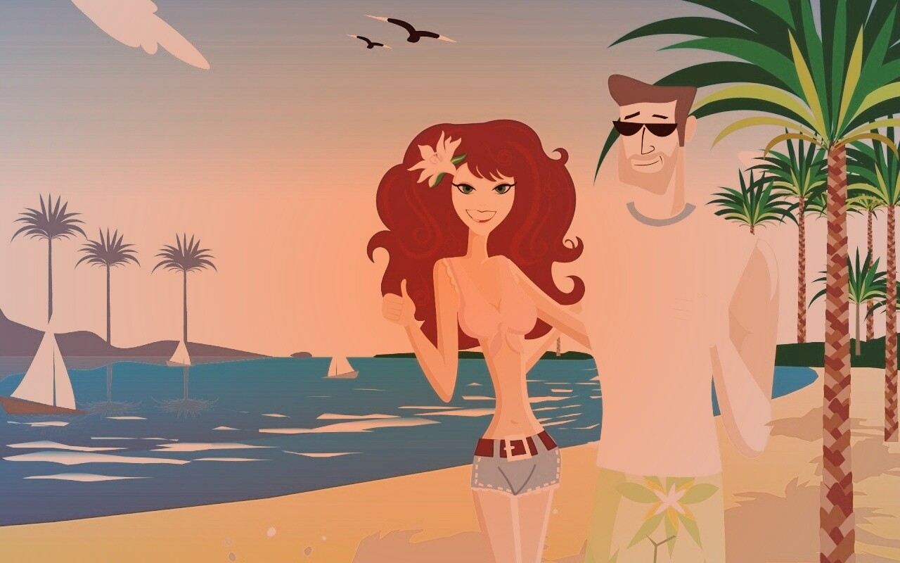 Отпуск на позитиве обои