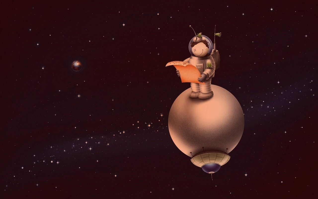 На маленькой планете обои