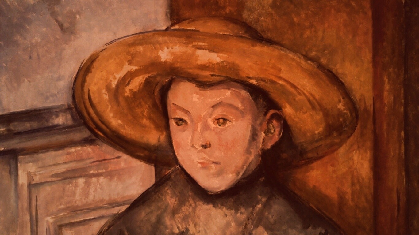 Мальчик в шляпе обои